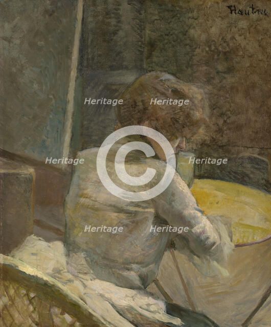 Waiting, c1887. Creator: Henri de Toulouse-Lautrec.