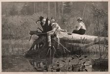 Waiting for a Bite, 1874. Creator: Winslow Homer (American, 1836-1910)