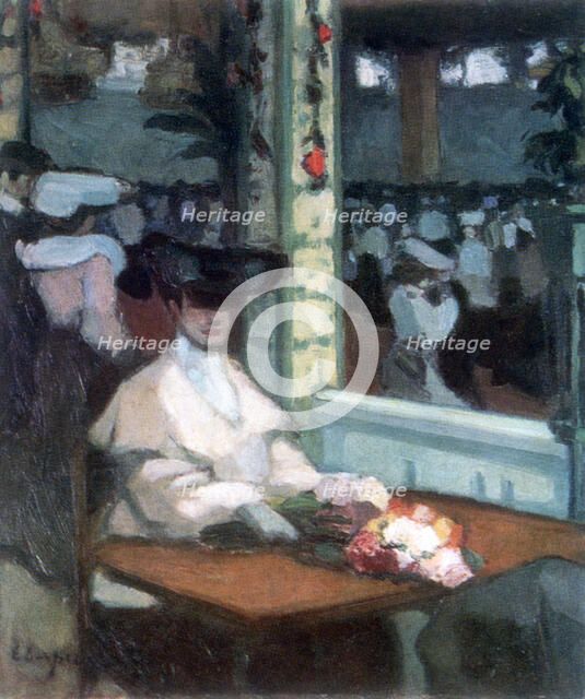 'Waiting, (Moulin de la Galette)', 1905.  Artist: Edmond Lempereur