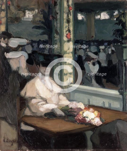 'Waiting, Moulin de la Galette', 1905.  Artist: Edmond Lempereur
