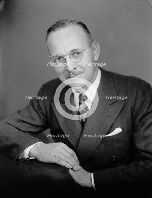 Wakefield, Ray C. - Portrait, 1940. Creator: Harris & Ewing.