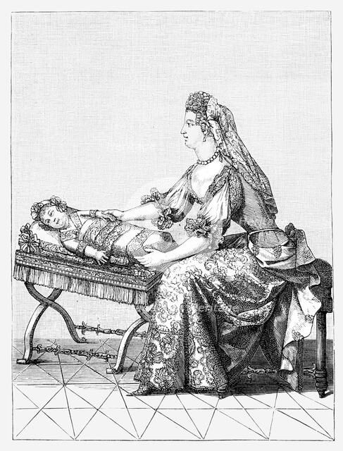 Waking Up The Duke Of Anjou, (1885). Artist: Unknown