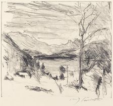 Walchensee im Nebel (Walchensee in Fog), 1920. Creator: Lovis Corinth
