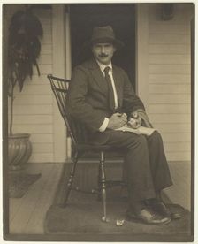 Waldo Frank, 1920. Creator: Alfred Stieglitz