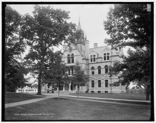 Walker Building, Amherst College, between 1890 and 1901. Creator: Unknown