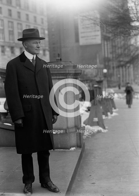 Walker D. Hines, Director General, U.S.R.R. Adm., 1917. Creator: Harris & Ewing.