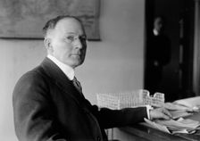 Walker D. Hines, Director General, U.S.R.R. Adm., at Desk, 1917. Creator: Harris & Ewing