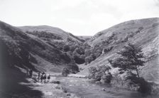 Walkers at Dovedale, Peak District, c1955. Creator: Arthur Charles Kirby Ware