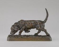 Walking Terrier, late 19th-early 20th century. Creator: Pierre Nicholas Tourgueneff