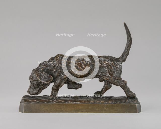 Walking Terrier, late 19th-early 20th century. Creator: Pierre Nicholas Tourgueneff.