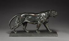 Walking Tiger, c. 1836. Creator: Antoine-Louis Barye (French, 1796-1875)