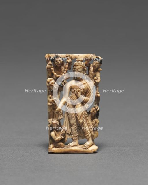 Walking Buddha, 8th Century. Creator: Unknown.
