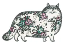 Walking cat. Artist: Khaikin, David
