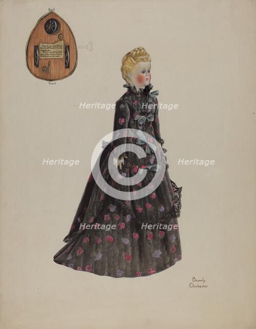 Walking Doll, c. 1938. Creator: Beverly Chichester.