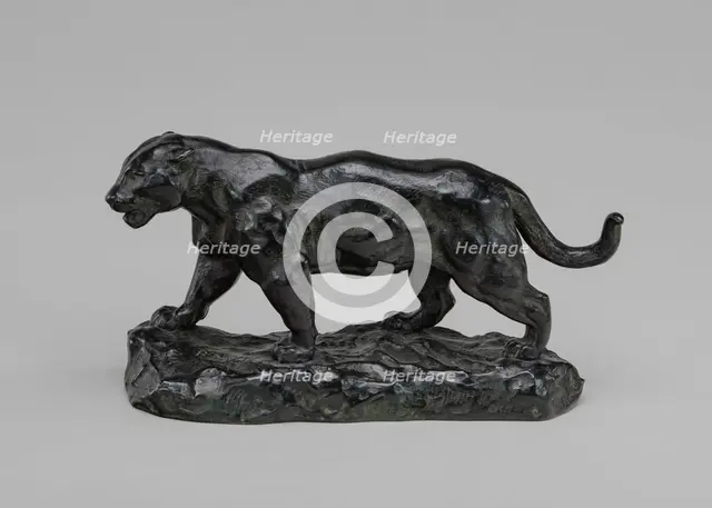 Walking Jaguar, model n.d., cast 1857/1873. Creator: Antoine-Louis Barye.