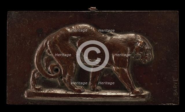 Walking Panther, model 1831. Creator: Antoine-Louis Barye.