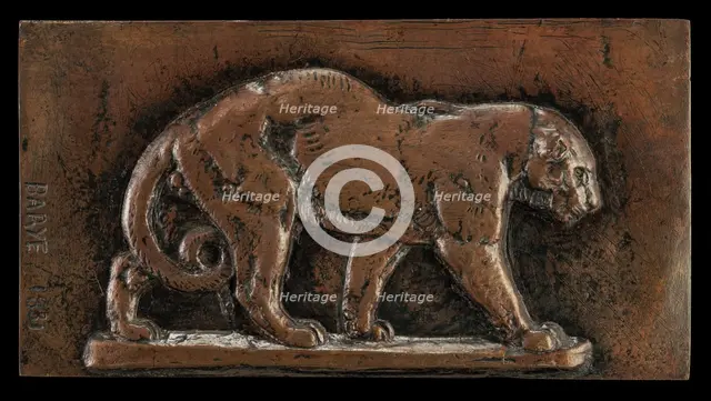Walking Panther, model 1831. Creator: Antoine-Louis Barye.