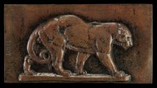 Walking Panther, model 1831. Creator: Antoine-Louis Barye