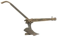 Walking plow owned by Joshua Lyles, after 1915. Creator: Brinly-Hardy Company