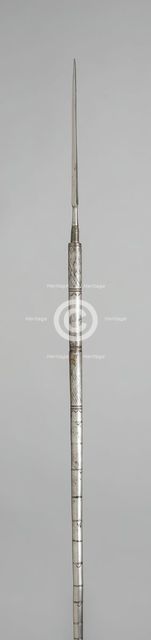 Walking Staff- Javelin, Spain, 1590/1610. Creator: Unknown.