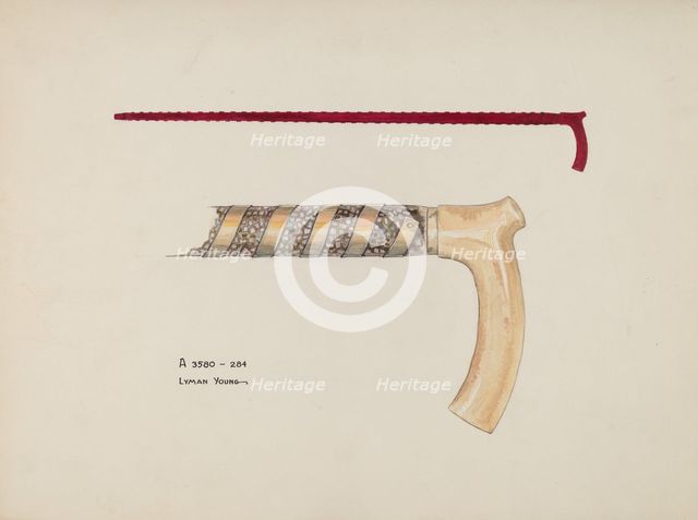 Walking Stick, 1935/1942. Creator: Lyman Young.
