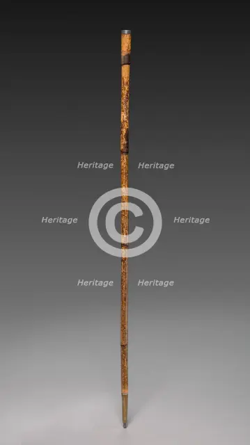 Walking Stick of Moses Seymour, 1774. Creator: Unknown.
