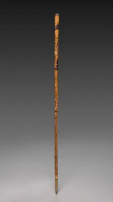 Walking Stick of Moses Seymour, 1774. Creator: Unknown