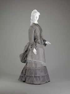 Walking Suit, 1870s. Creator: Unknown