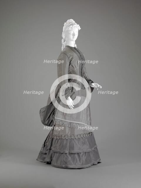 Walking Suit, 1870s. Creator: Unknown.