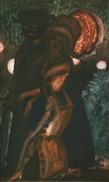 Walk, 1910s. Artist: Sudeykin, Sergei Yurievich (1882-1946)