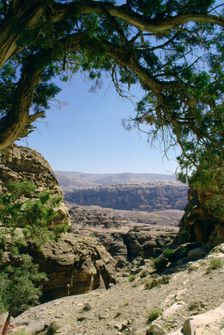 Walk to El Deir (the Monastery), Petra, Jordan. Creator: Vivienne Sharp