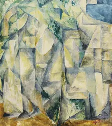 Walk in the Park, 1913. Creator: Le Dantyu, Mikhail Vasilyevich (1891-1917)