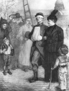 Walk of the Wounded 1915, (1926). Artist: Lucien Jonas