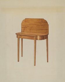 Wall-table, c. 1938. Creator: Michael Riccitelli