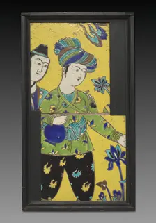 Wall Tile, 17th Century. Creator: Unknown