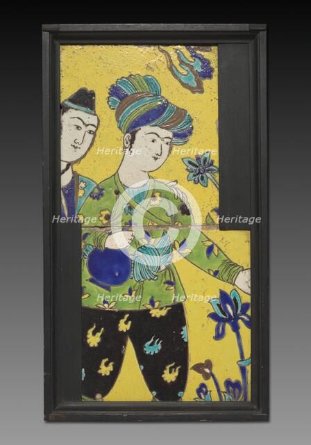 Wall Tile, 17th Century. Creator: Unknown.