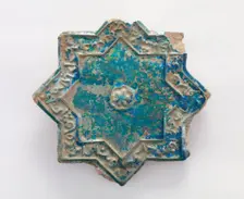 Wall tile, 12th-13th century. Creator: Unknown