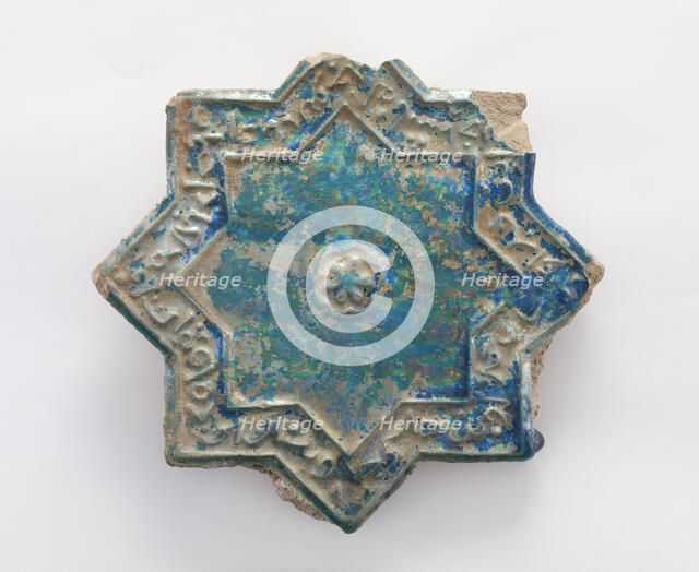 Wall tile, 12th-13th century. Creator: Unknown.