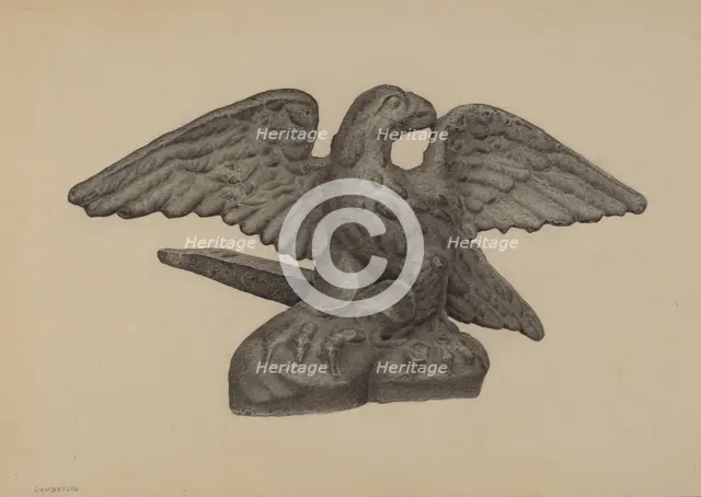 Wall Anchor, c. 1941. Creator: Milton Grubstein.