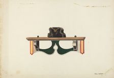 Wall Bracket, 1935/1942. Creator: Bill Bowen