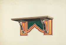 Wall Bracket, 1935/1942. Creator: Edward Jewett
