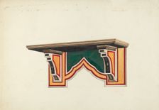 Wall Bracket, 1935/1942. Creator: Edward Jewett