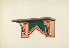 Wall Bracket, 1935/1942. Creator: Edward Jewett