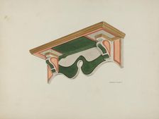 Wall Bracket (Ecclesiastical), 1939. Creator: Edward Jewett