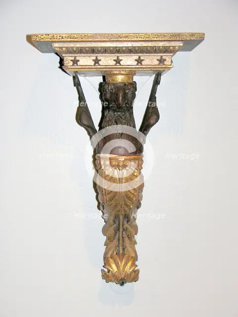 Wall Bracket with Griffin, c. 1800/25. Creator: Unknown.