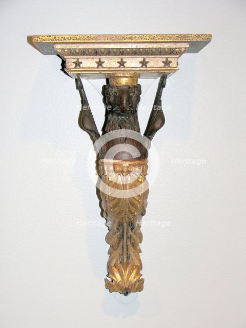 Wall Bracket with Griffin, c. 1800/25. Creator: Unknown.