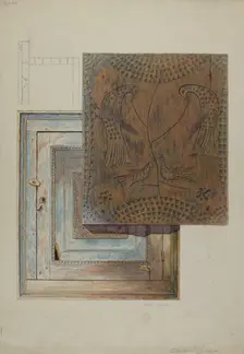 Wall Cabinet, 1935/1942. Creator: Ethelbert Brown