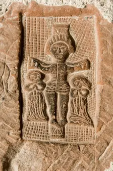 Wall carvings on the second floor in the keep, Carlisle Castle, Cumbria, 2007. Artist: Historic England Staff Photographer