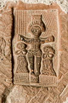Wall carvings on the second floor in the keep, Carlisle Castle, Cumbria, 2007. Artist: Historic England Staff Photographer