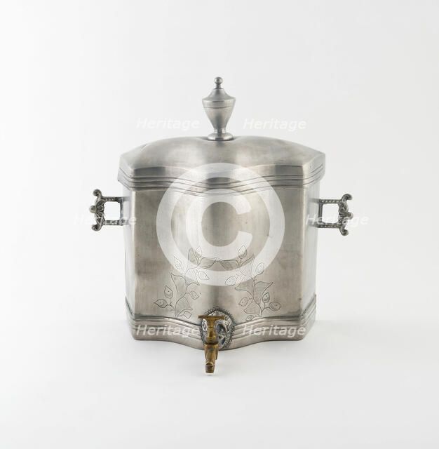 Wall Cistern with Spigot, Sankt Gallen, c. 1790. Creator: Heinrich Hiller II.